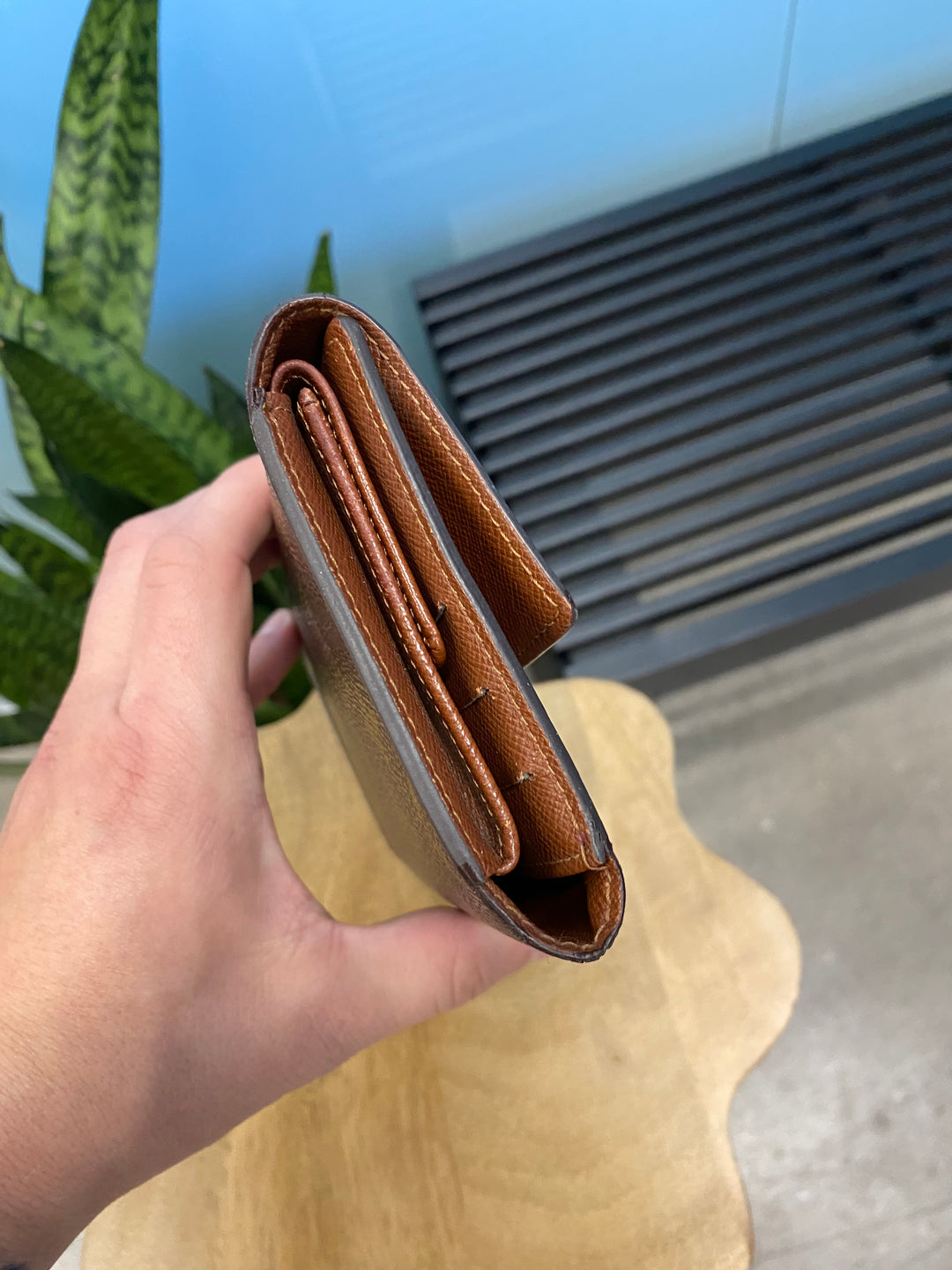 Louis Vuitton Monogram International Long Wallet (7645)