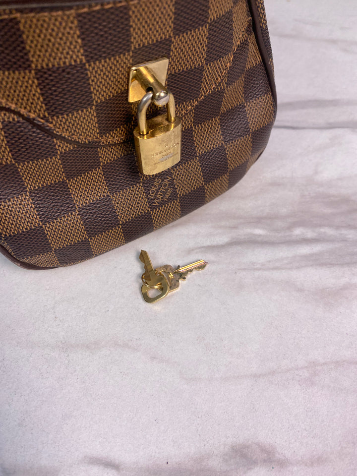 Louis Vuitton Damier Ebene Duomo Handbag (HP02)