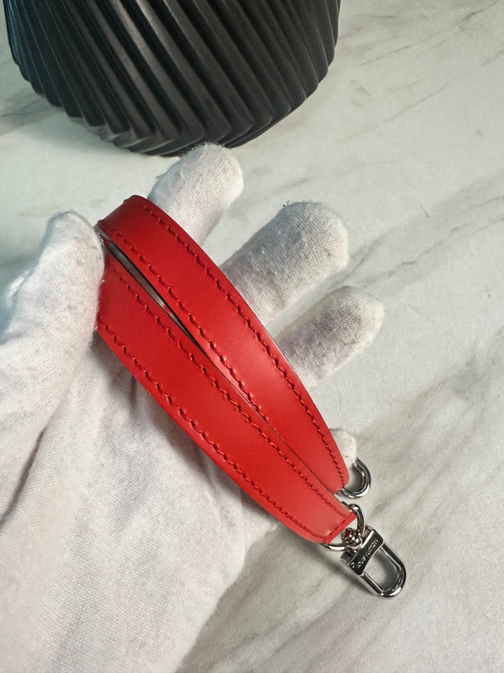 Louis Vuitton Red Leather Strap (2620)