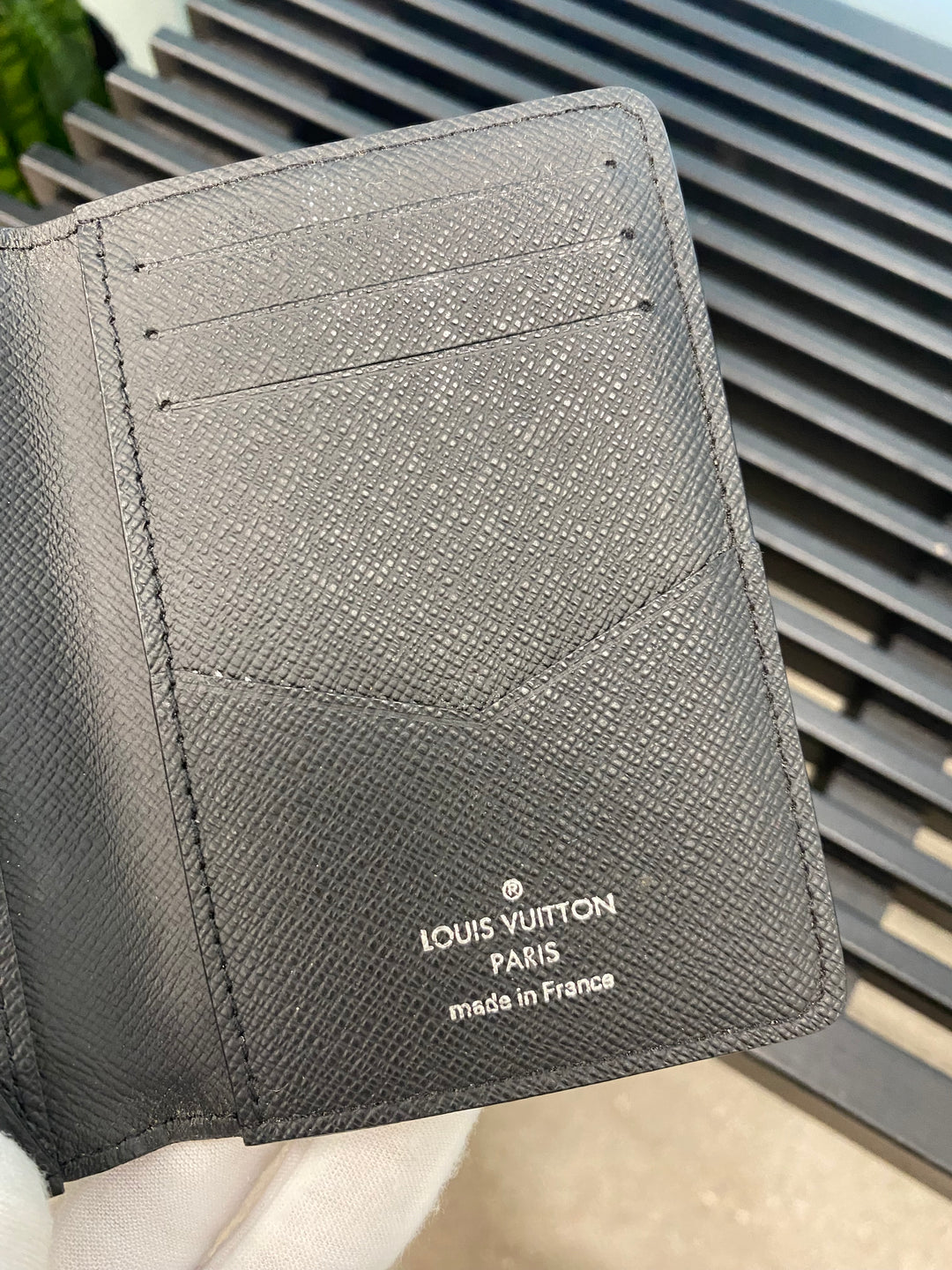Louis Vuitton Monogram Eclipse Pocket Organizer (9840)