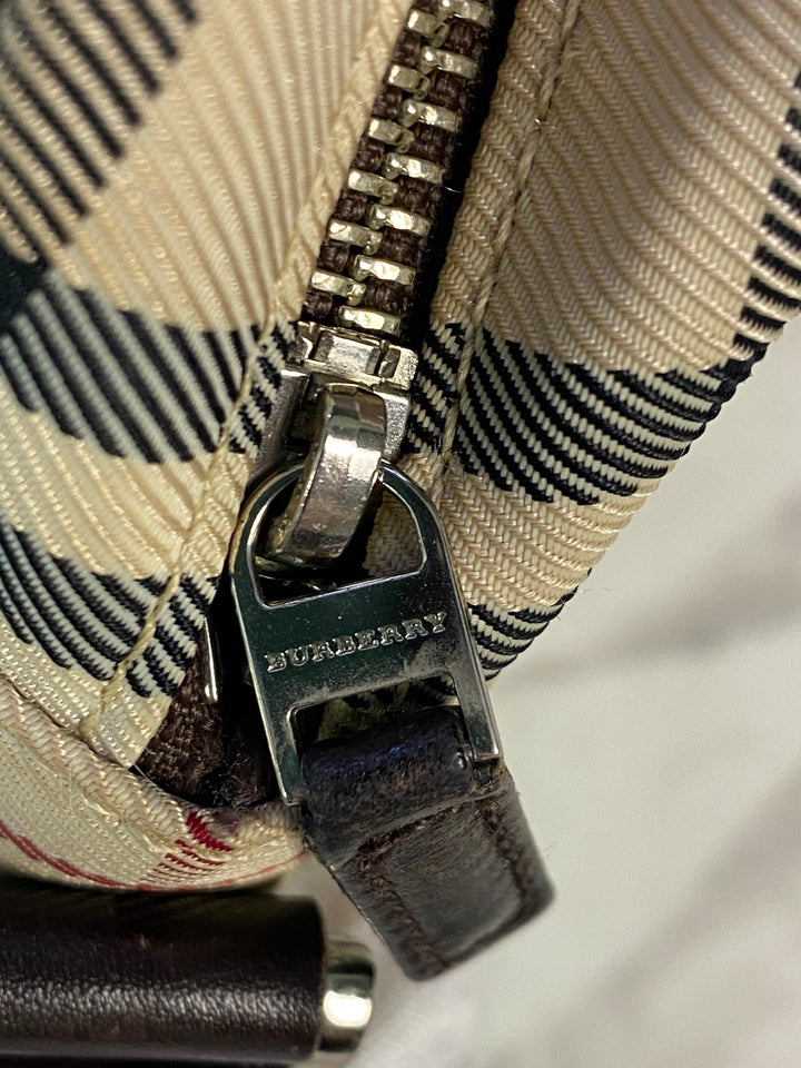 Burberry Novacheck Canvas Crossbody Bag (8619)