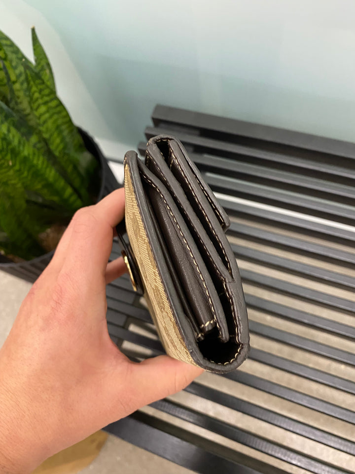 Gucci GG Canvas Heart Long Wallet (4998)