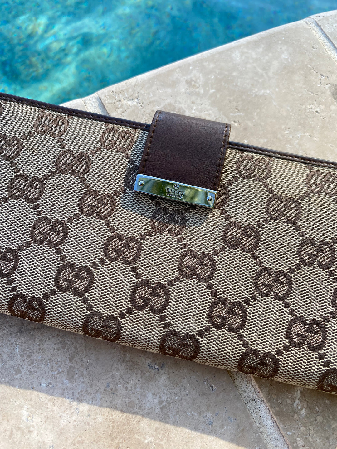 Gucci GG Canvas Long Wallet (2454)