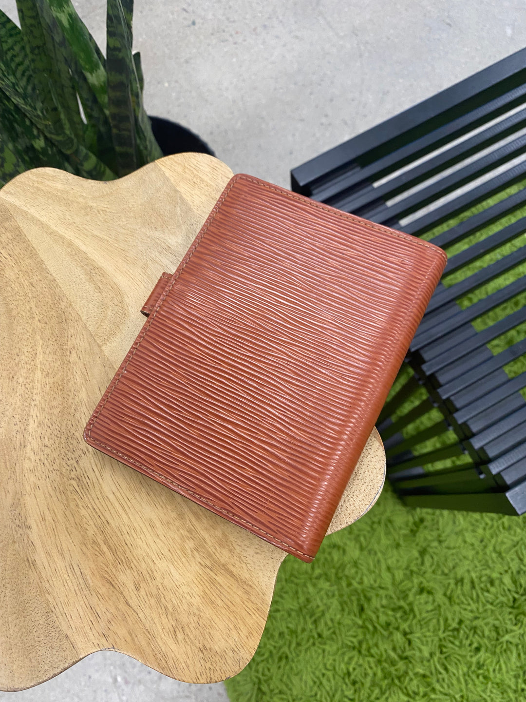 Louis Vuitton Cognac Epi Agenda PM (3877)