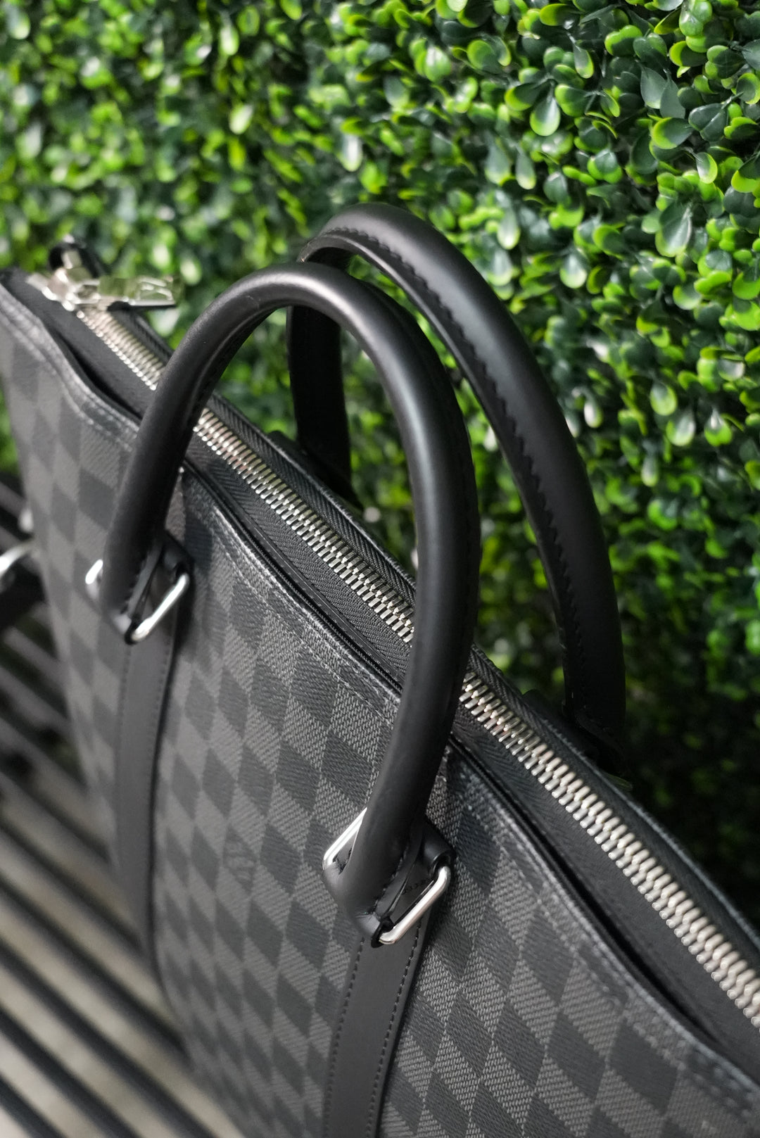 Louis Vuitton Graphite Anton Two-Way Tote