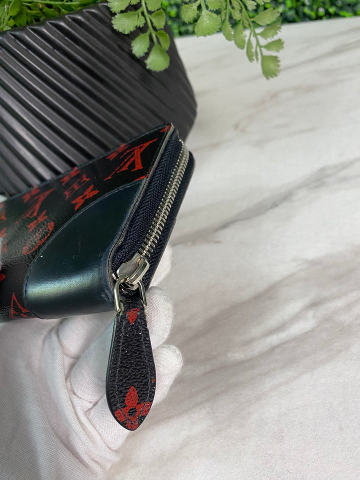 Louis Vuitton Monogram Infrarouge Zippy Wallet (4777)