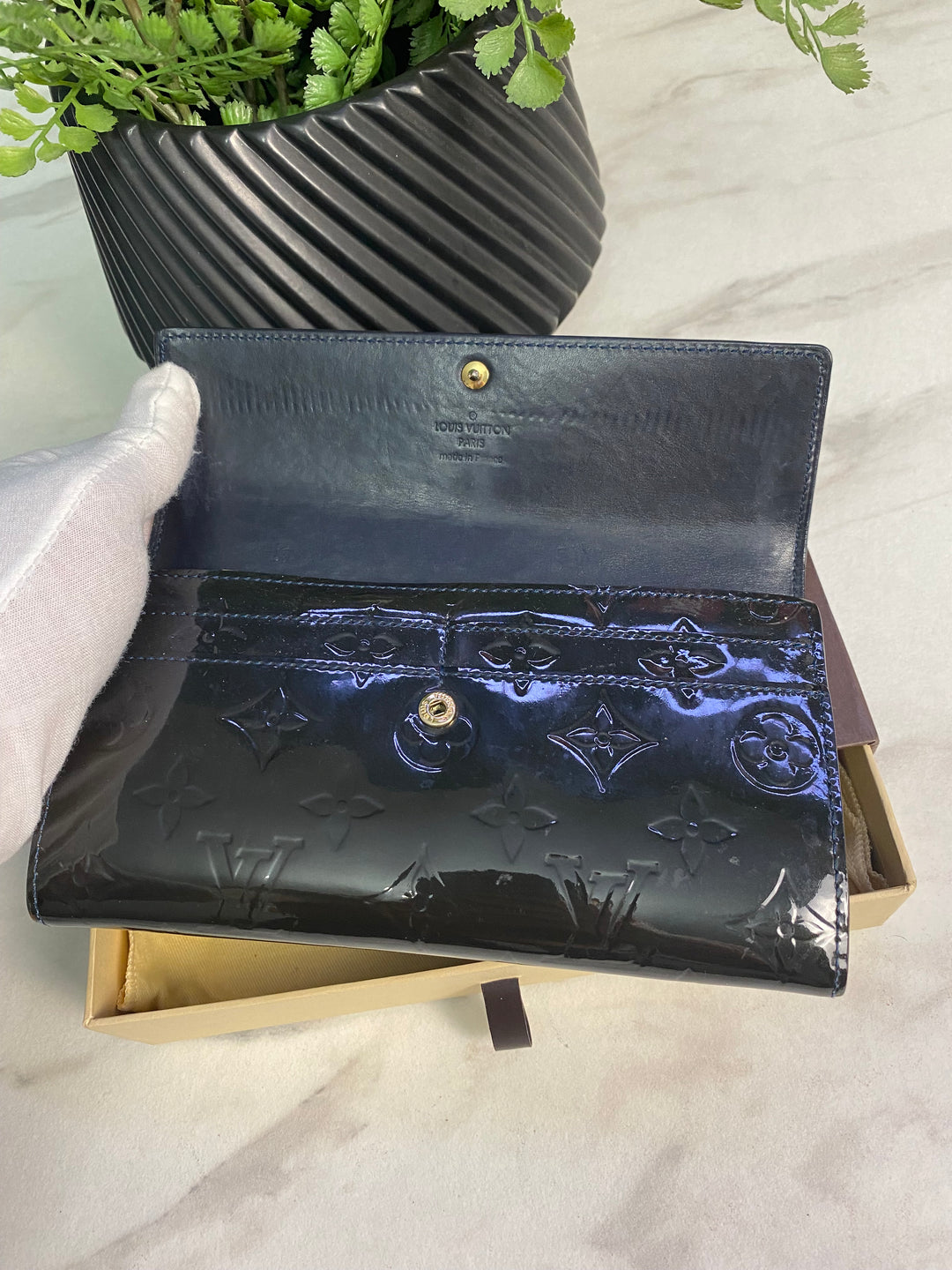 Louis Vuitton Vernis Long Wallet (5776)