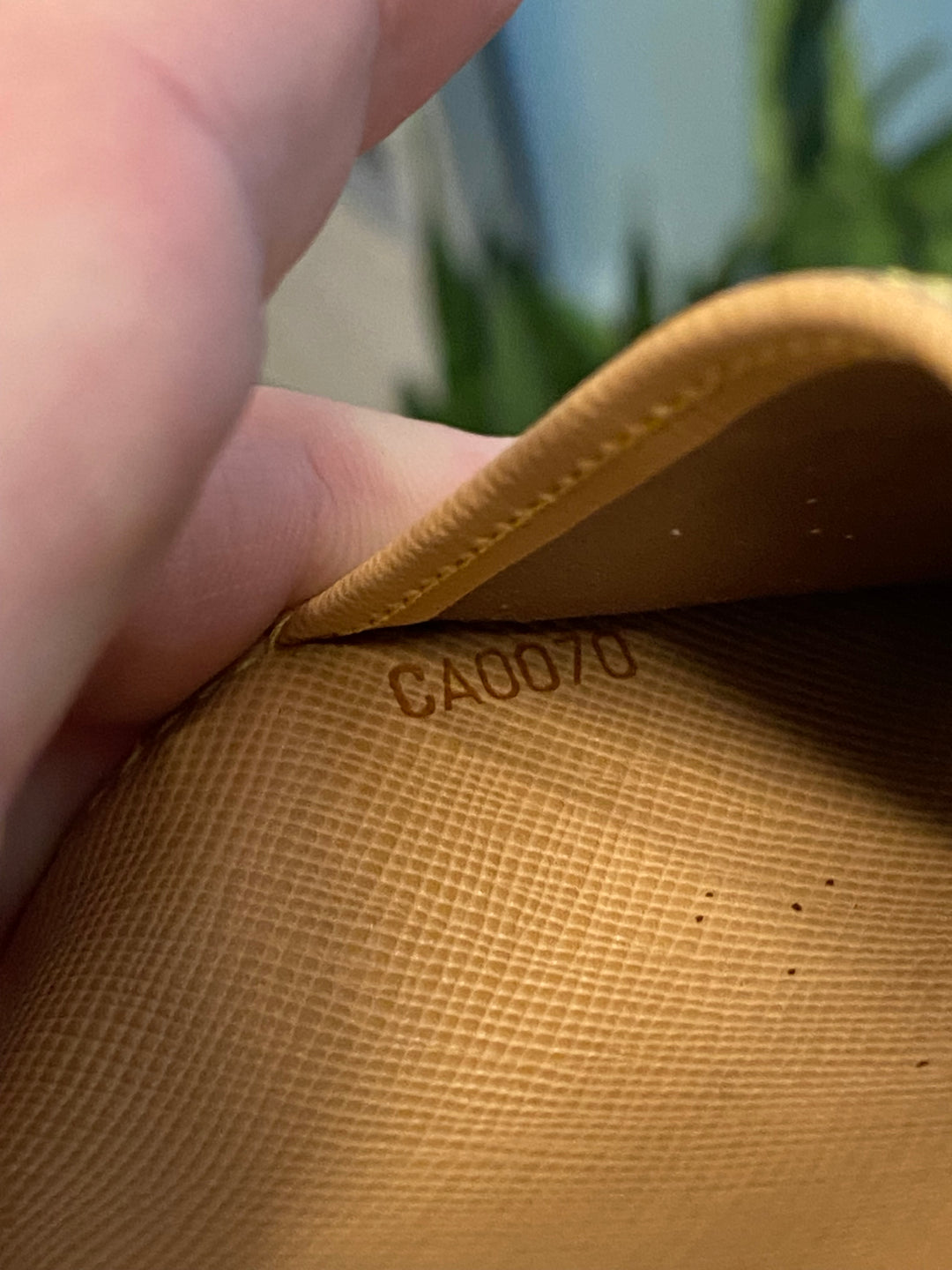 Louis Vuitton Navy Mini Lin Agenda PM (9383)
