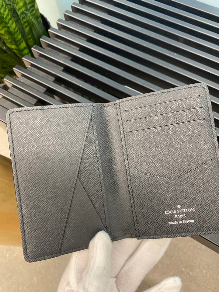 Louis Vuitton Monogram Eclipse Pocket Organizer (9840)