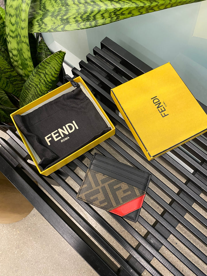 Fendi Zucca Card Holder (8531)