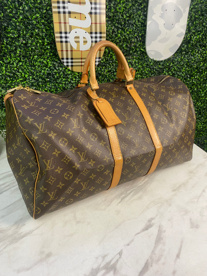 Louis Vuitton Monogram Keepall 55 (4189)
