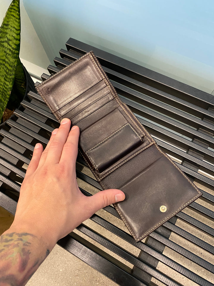 Gucci GG Canvas Compact Wallet (2745)