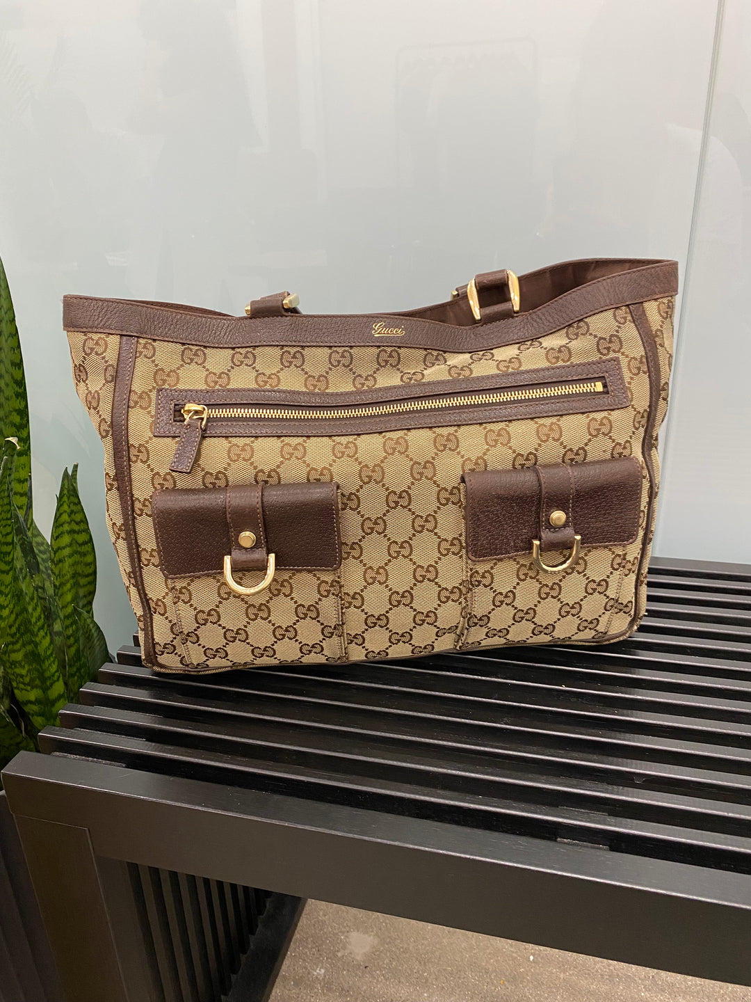 Gucci GG Canvas Handbag (2392)