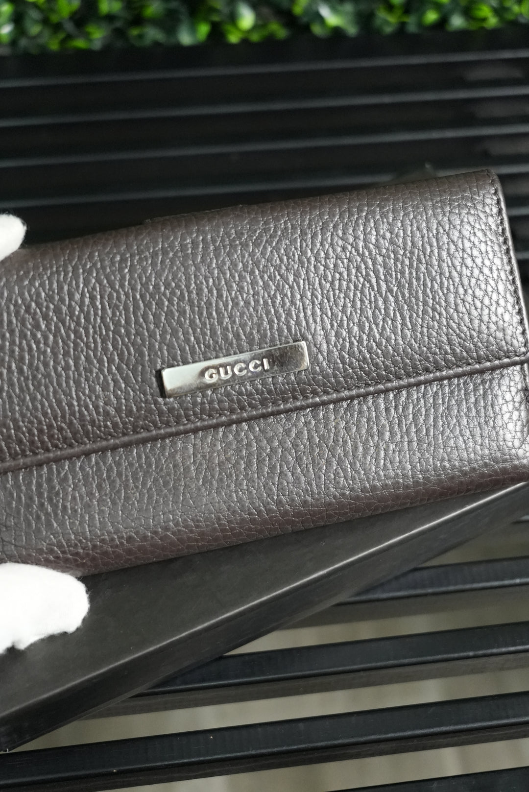 Gucci Brown Long Wallet