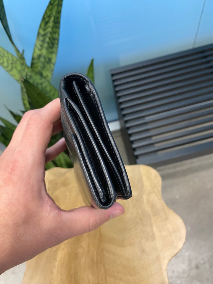 Gucci Black GG Canvas Long Wallet (8391)