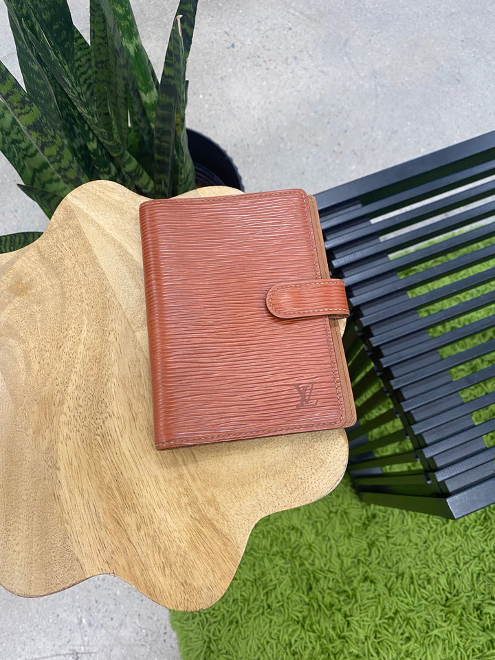 Louis Vuitton Cognac Epi Agenda PM (3877)