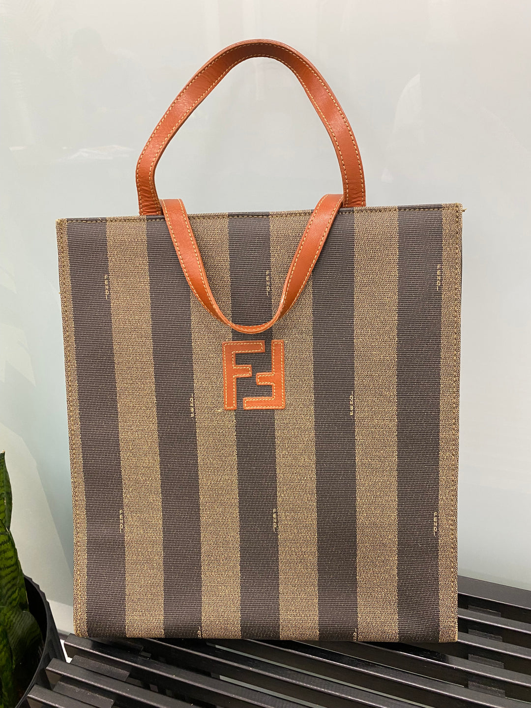 Fendi Pequin 2 Way Tote and Backpack (8903)