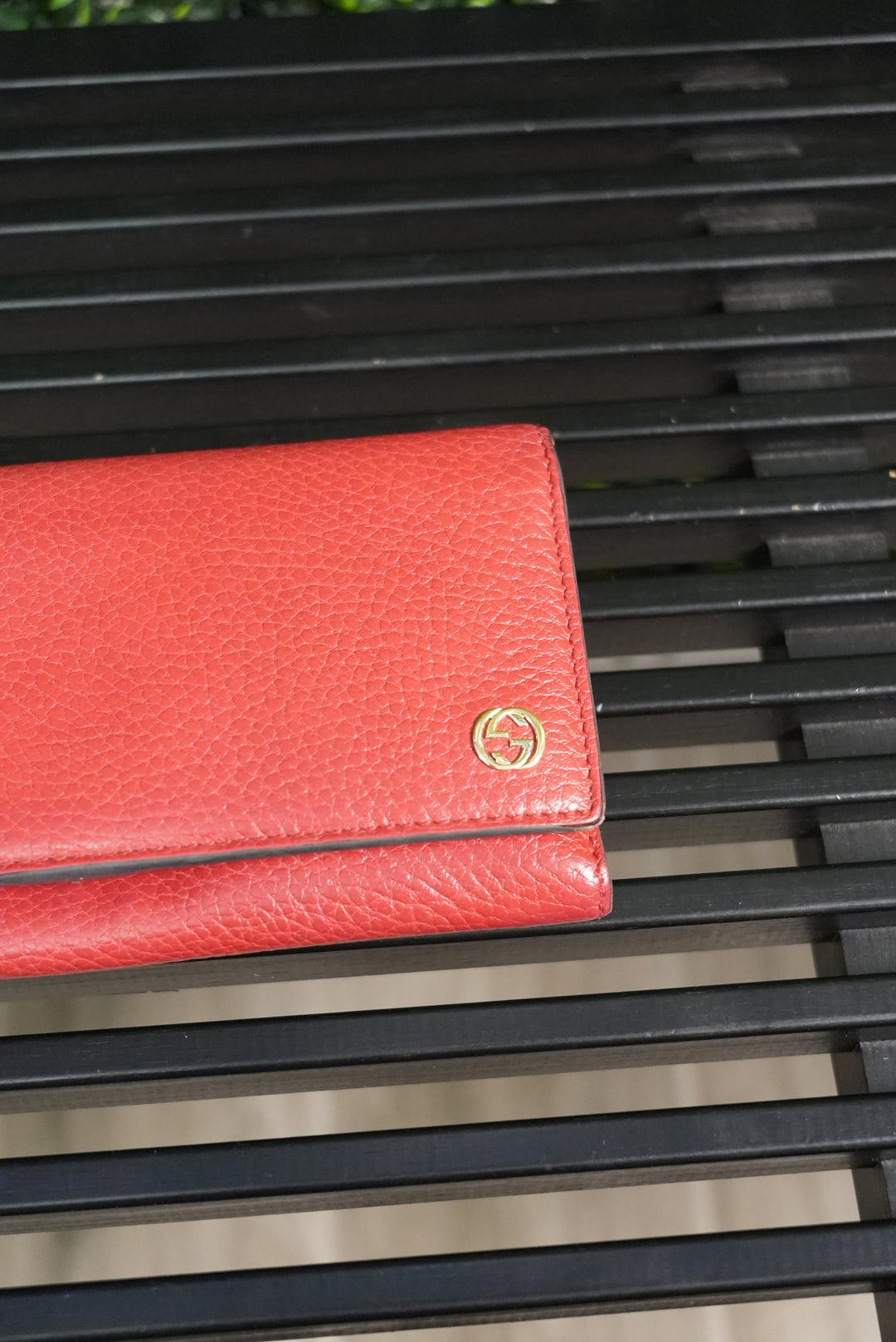 Gucci Red Long Wallet