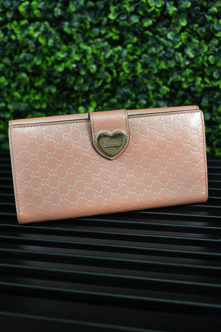 Gucci Blush Pink Long Wallet