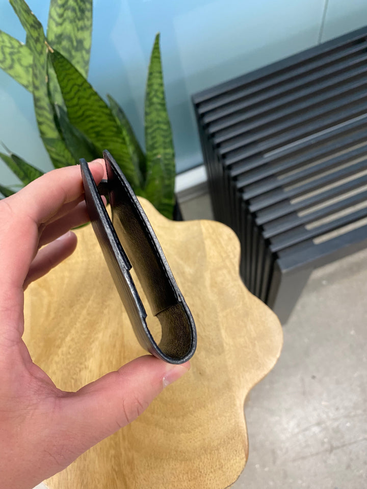 Louis Vuitton Black Epi Mini Agenda/Card Case (4576)