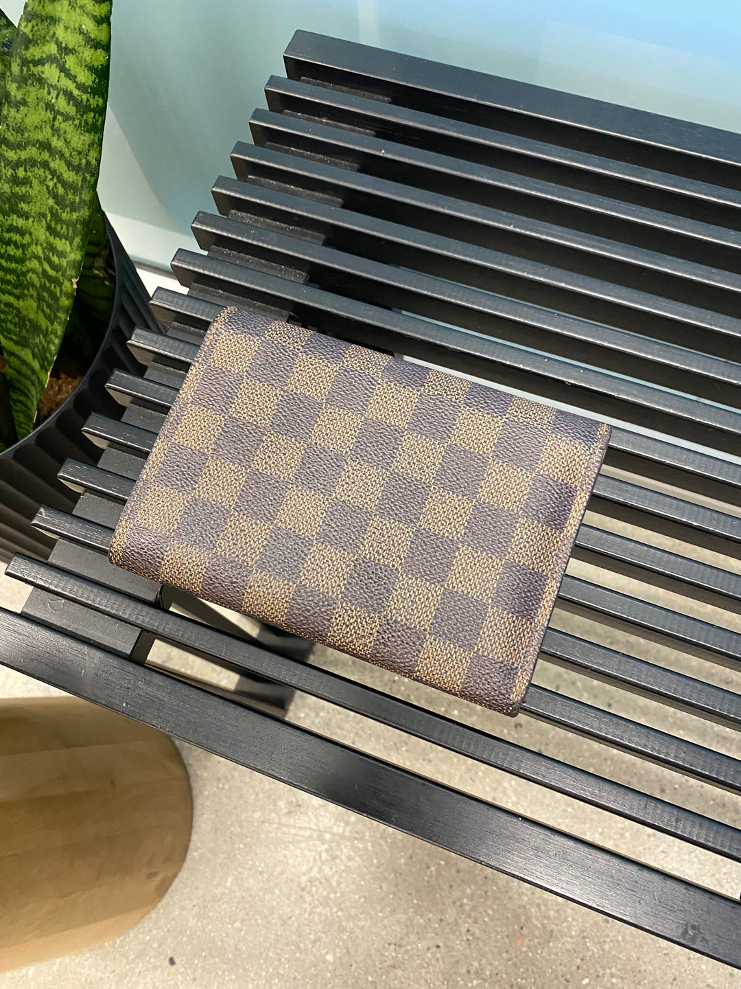 Louis Vuitton Damier Ebene Porte Etui Wallet (1473)