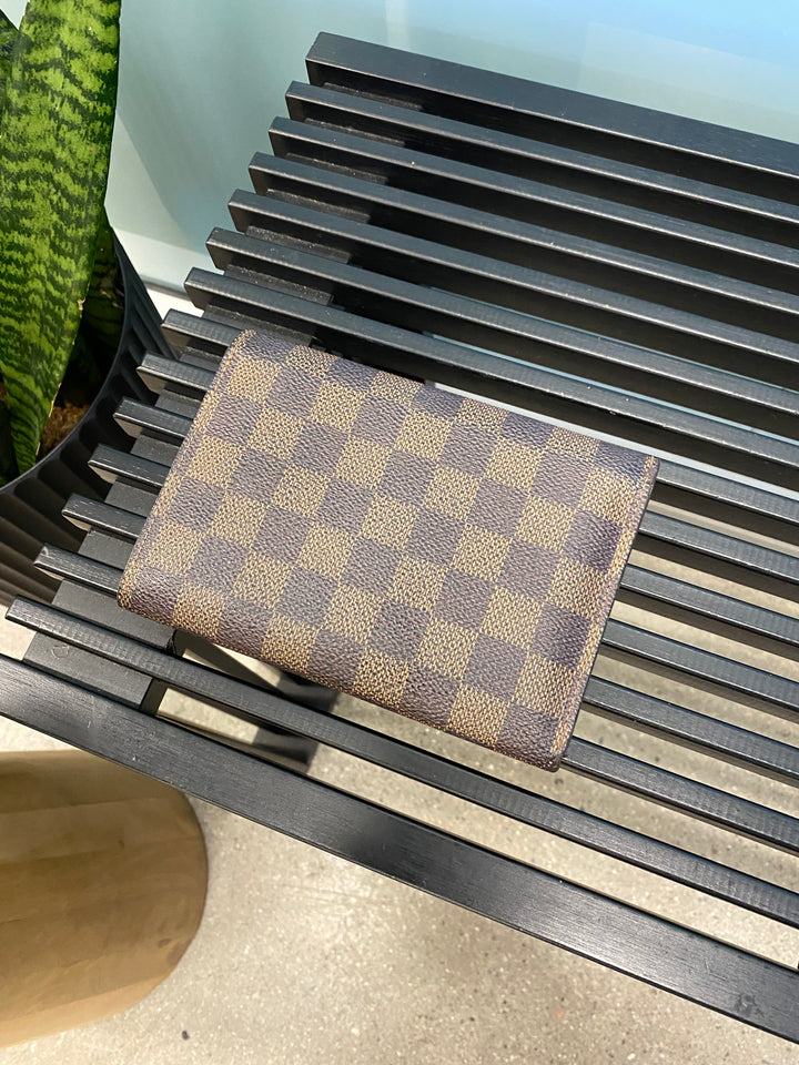 Louis Vuitton Damier Ebene Porte Etui Wallet (1473)