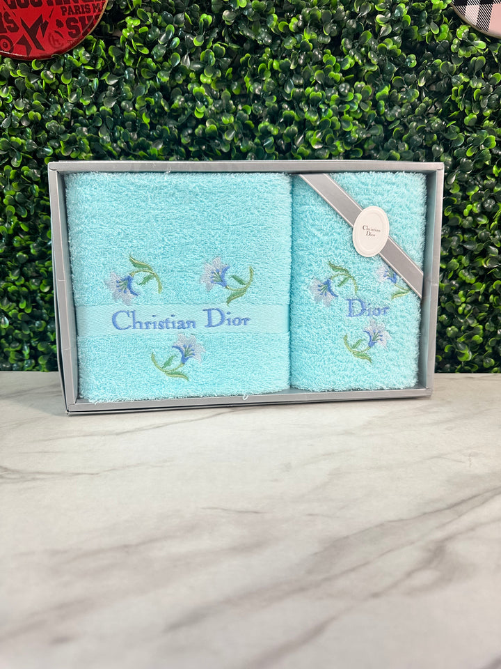 Christian Dior Towel Set (2704)