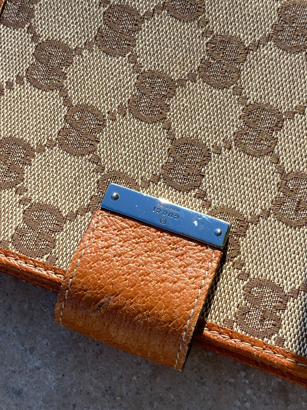 Gucci GG Canvas Agenda PM (3562)