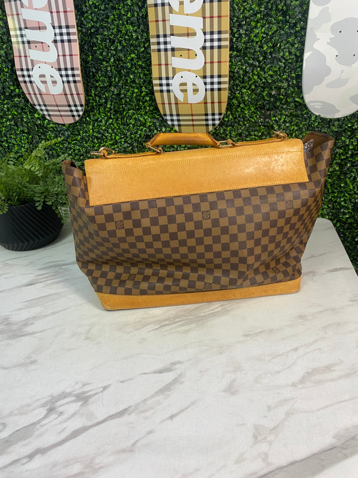 Louis Vuitton Damier Ebene Clipper Luggage Bag (4323)