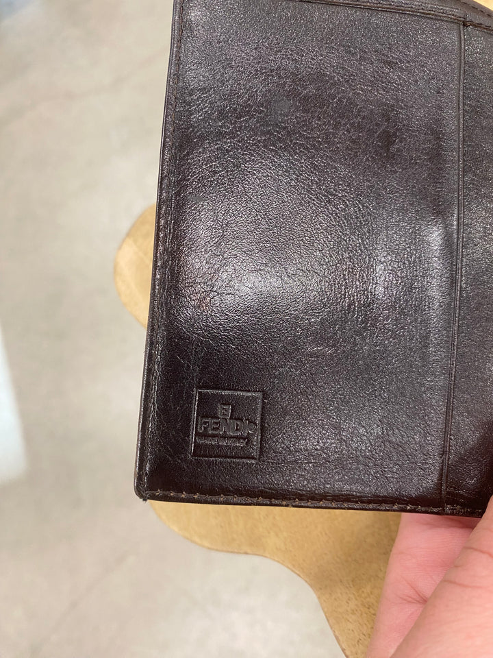 Fendi Zucca Compact Wallet (8987)
