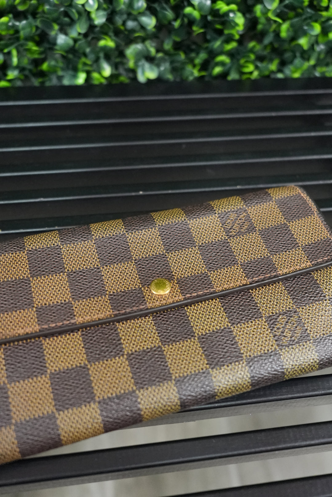 Louis Vuitton Damier long wallet