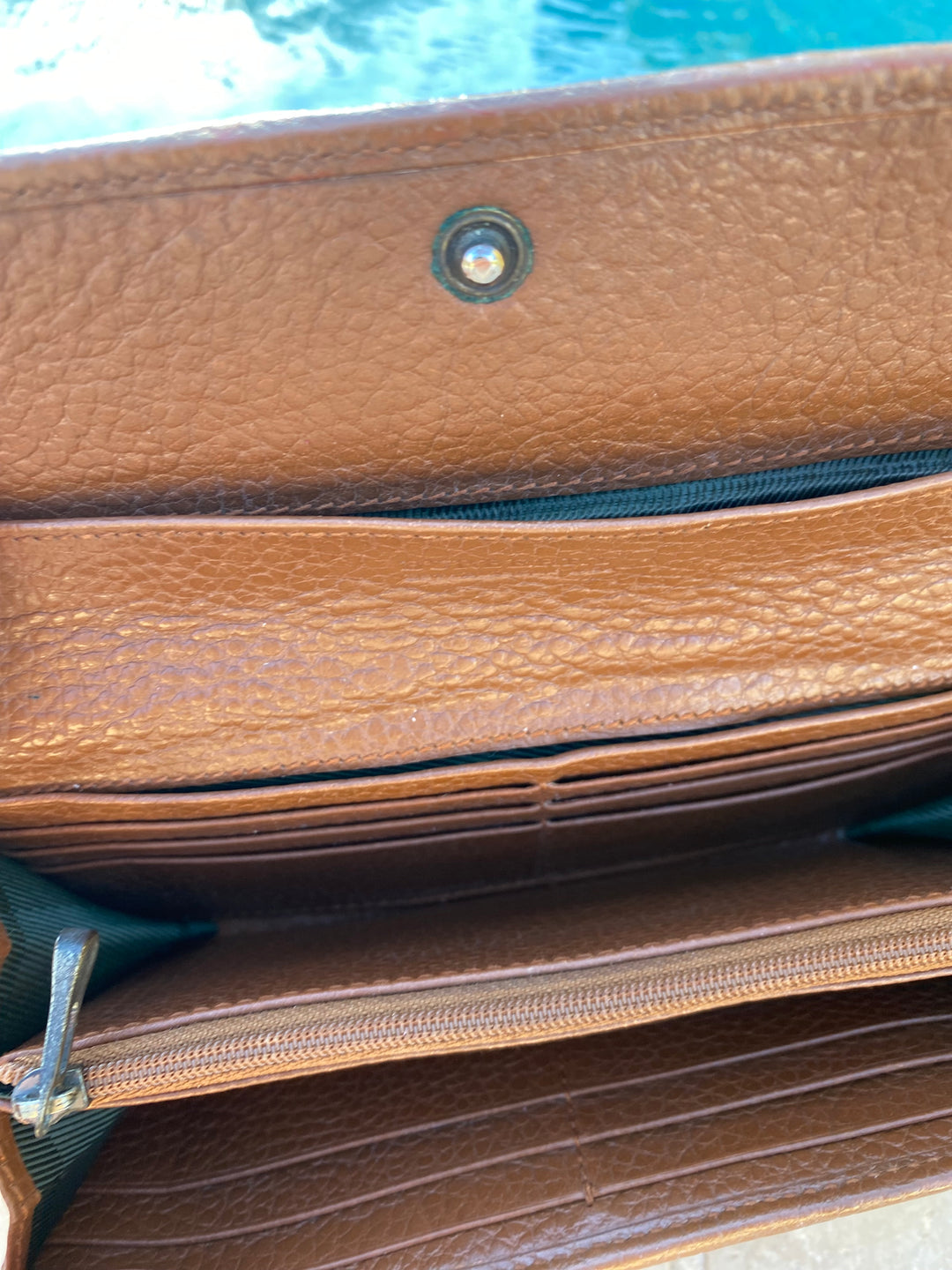 Burberry Vintage Leather Long Wallet (3325)