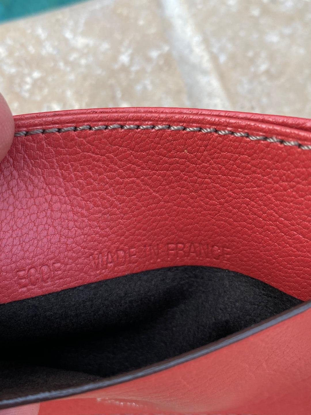 Cartier Red Leather Card Holder (9184)