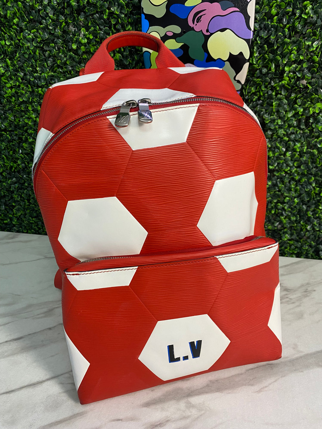 Louis Vuitton FIFA World Cup Epi Leather Apollo Backpack (7386)