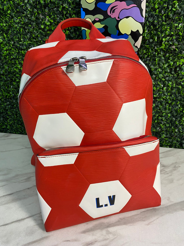 Louis Vuitton FIFA World Cup Epi Leather Apollo Backpack (7386)
