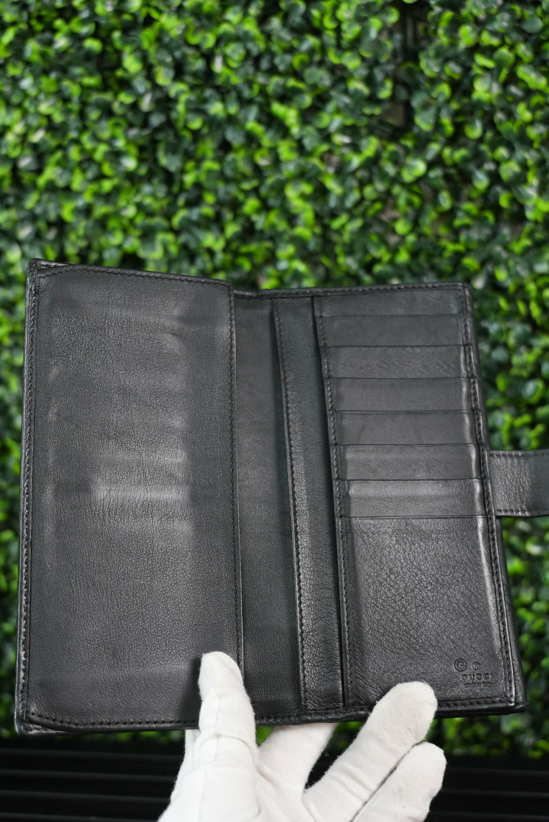 Gucci Black Long Wallet