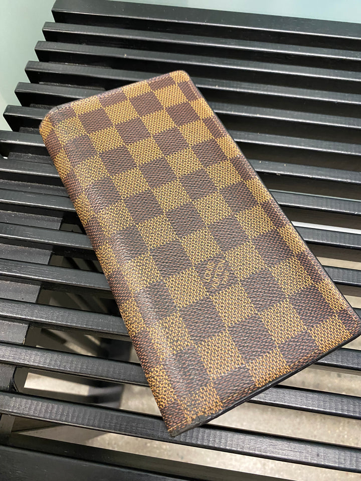 Louis Vuitton Damier Ebene Brazza Wallet (5895)