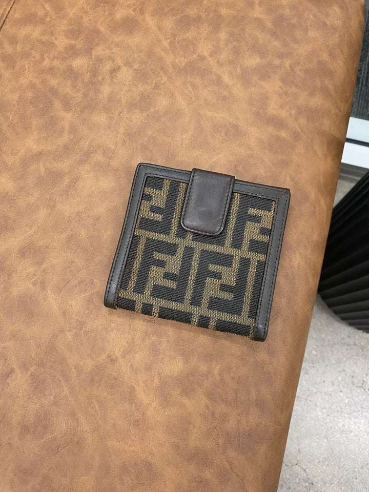 Fendi Zucca Compact Wallet (1224)