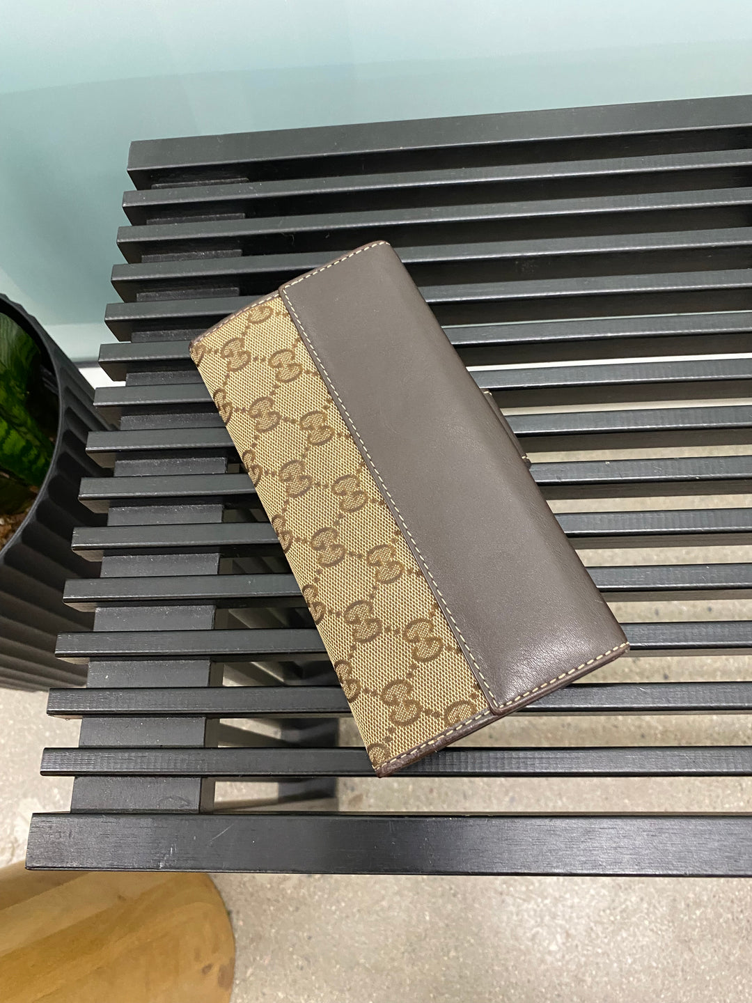 Gucci GG Canvas Heart Long Wallet (7583)