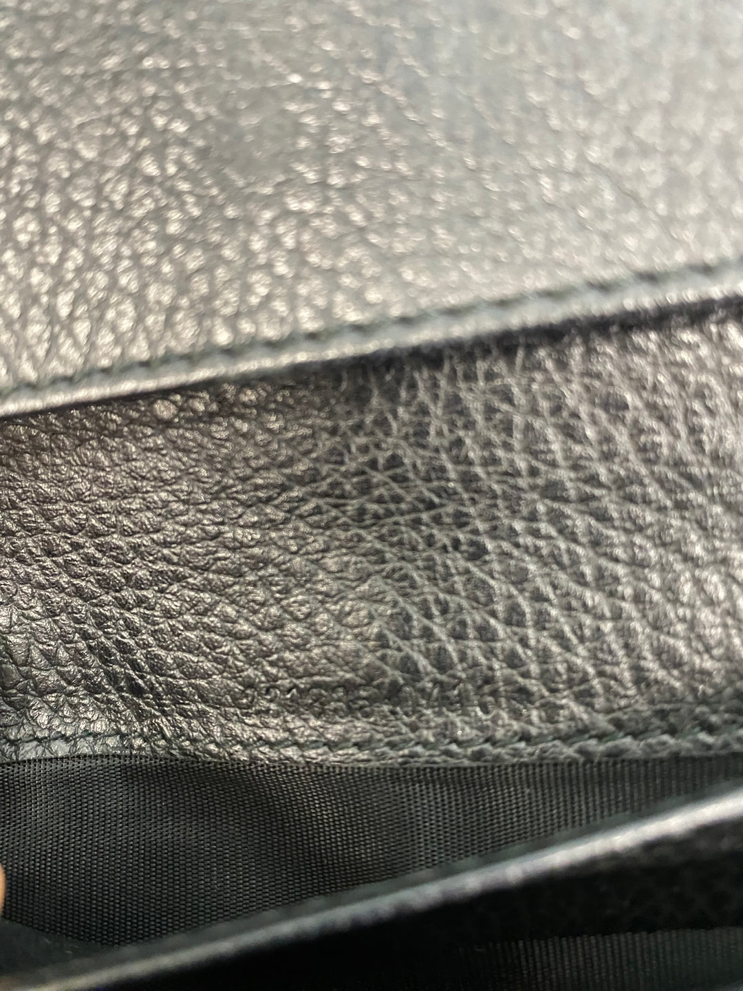 Gucci Black GG Canvas Long Wallet (4372)