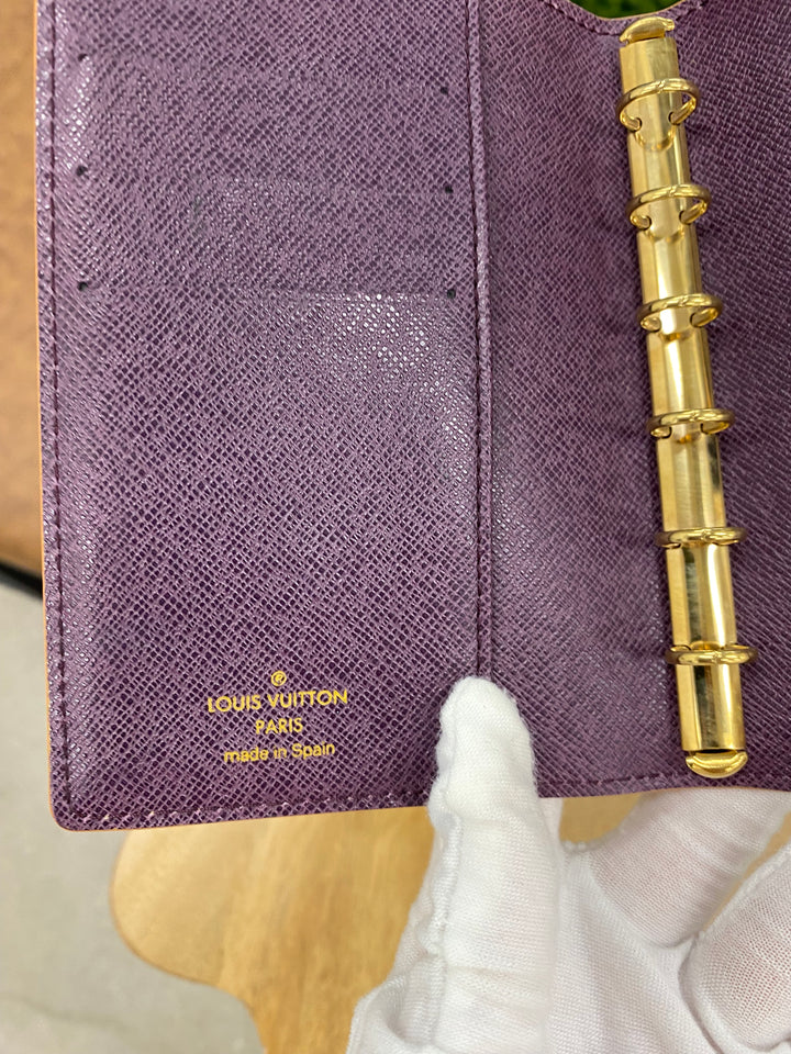 Louis Vuitton Yellow Epi Agenda PM (3894)