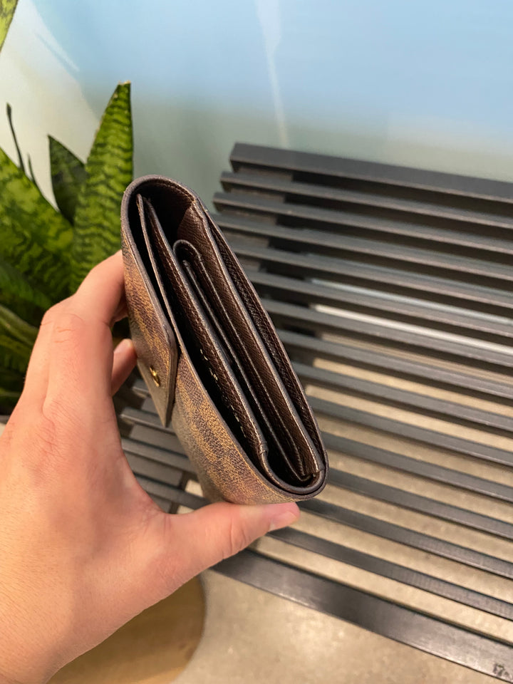 Louis Vuitton Damier Ebene Porte Etui Wallet (1473)