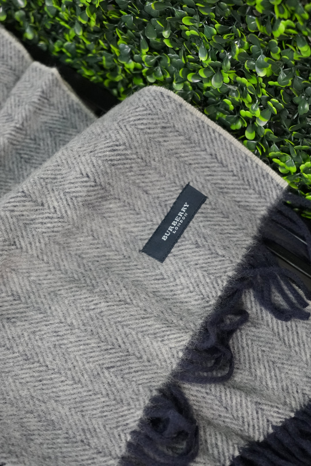 Burberry Herringbone Scarf