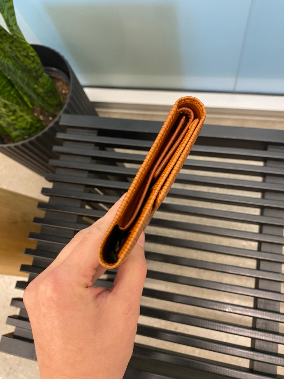 Louis Vuitton Cedar Epi International Long Wallet (9836)