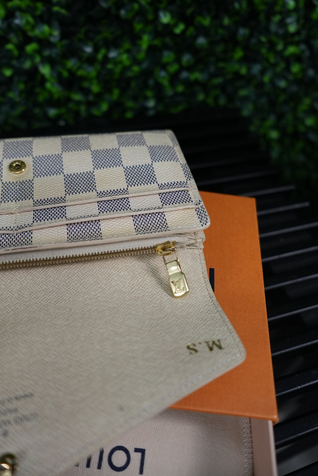 Louis Vuitton Damier Azur Long Wallet