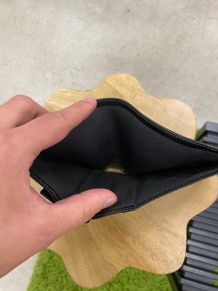 Fendi Pequin Canvas Billfold Wallet (7678)