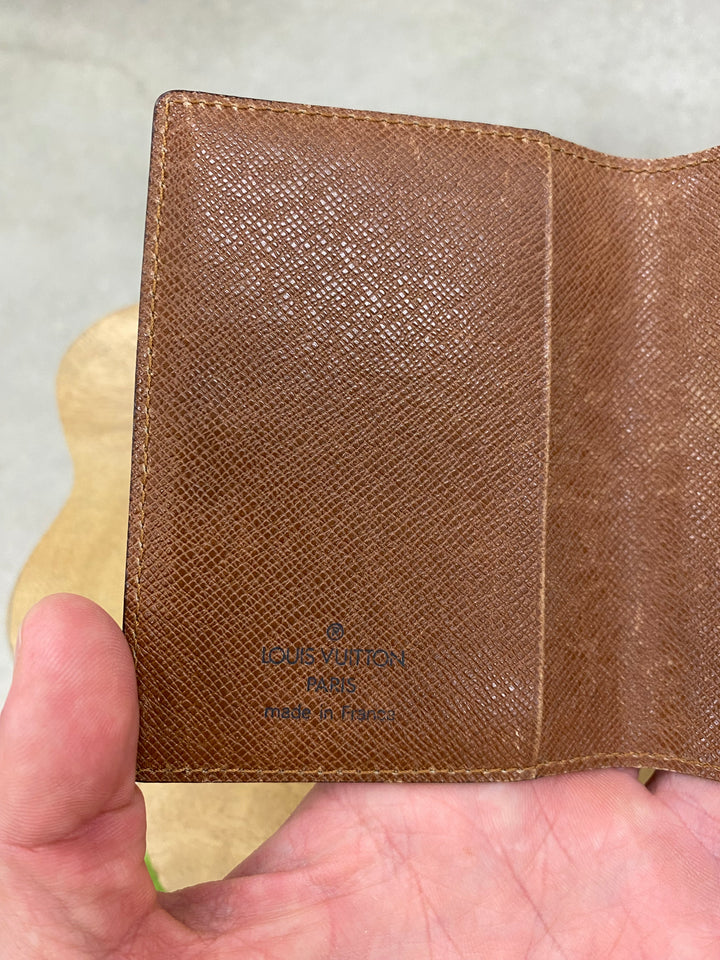 Louis Vuitton Brown Epi Compact Wallet (3800)