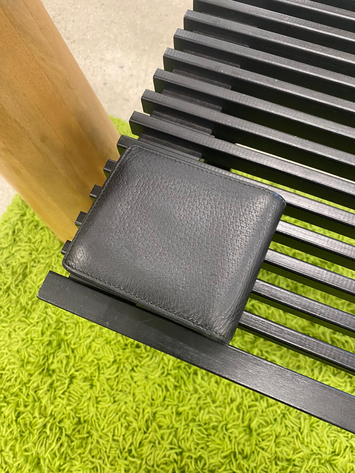 Gucci Black Pebbled Leather Marmont Billfold Wallet (5094)