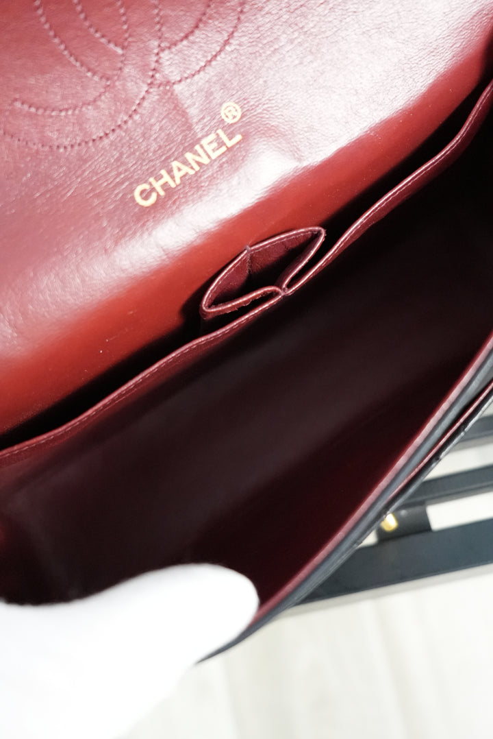 Chanel Lambskin Double Flap Series 0