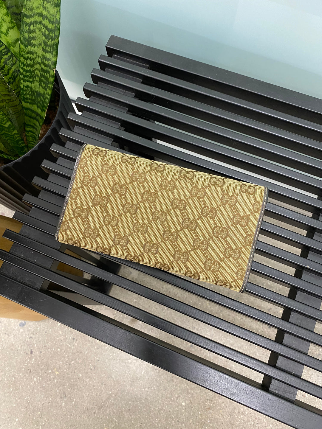 Gucci GG Canvas Heart Long Wallet (8102)